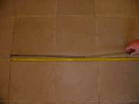 Hadice brzdova - vedeni delka cca 85 cm